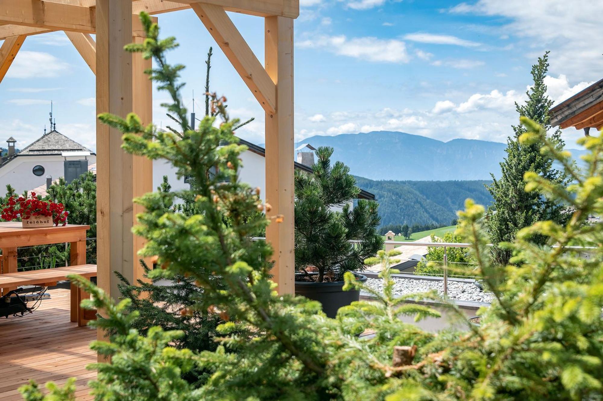 Apparthotel Feldhof - Living And Bistro Nova Ponente Eksteriør bilde